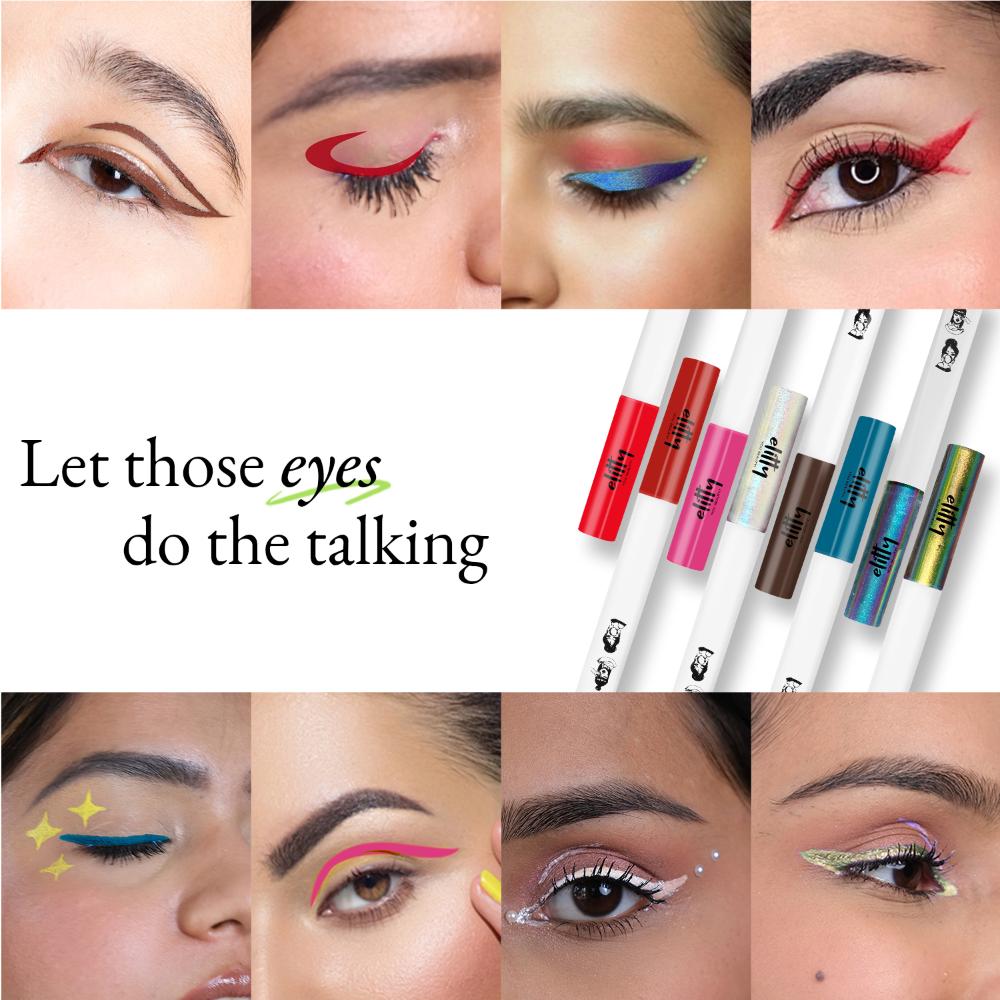 Metallic Pop Coloured Eyeliner