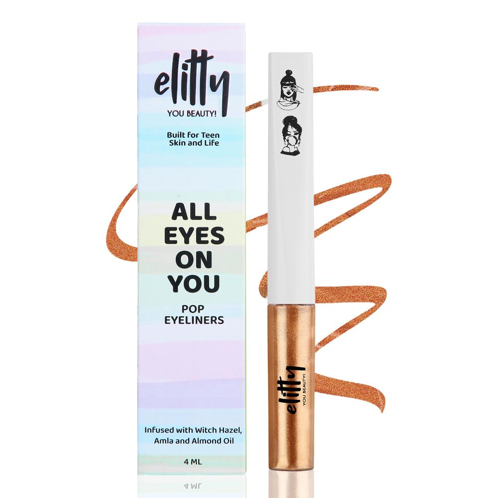 Metallic Pop Coloured Eyeliner - Eternal Eclipse