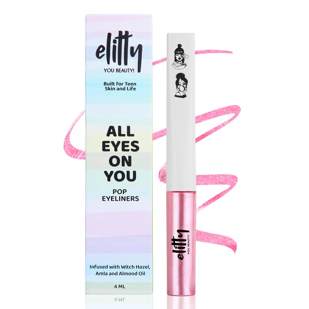 Metallic Pop Coloured Eyeliner - Space Goddess