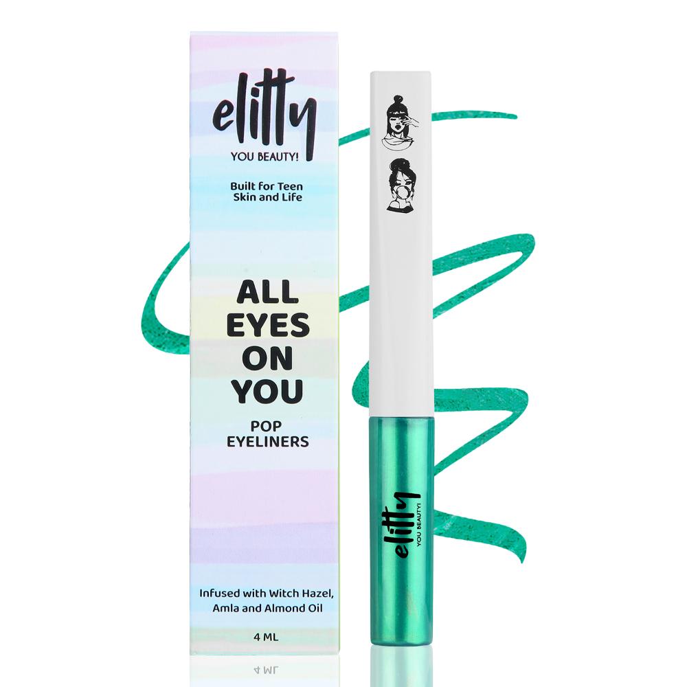 Metallic Pop Coloured Eyeliner - Power Move