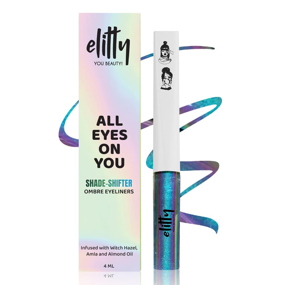Holographic Pop Coloured Eyeliner - Jade Jive