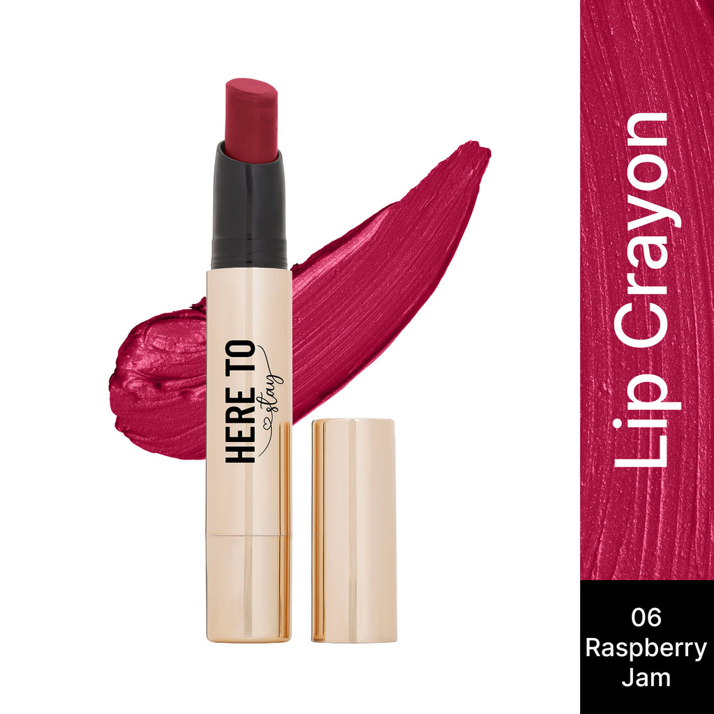 Select Here To Stay Lip Crayon Velvety-Matte Finish , 12-Hour Stay
