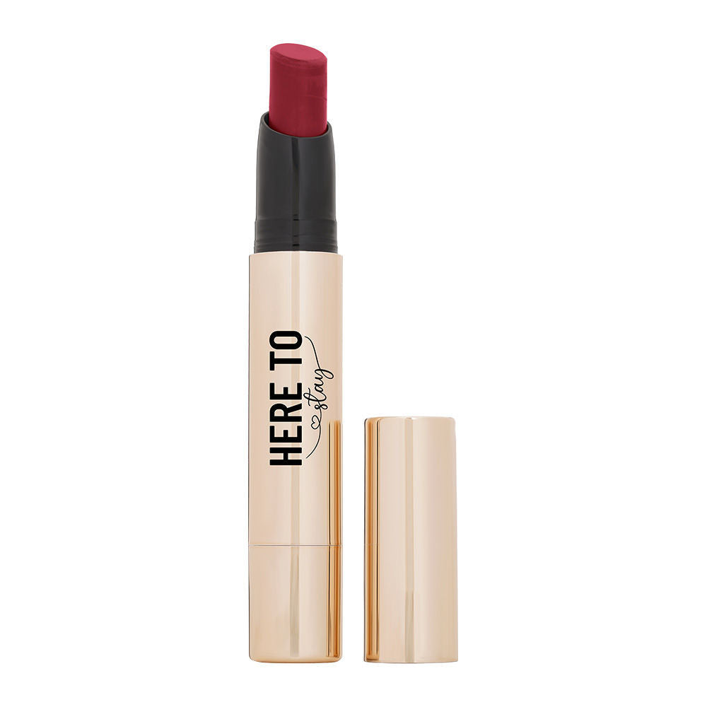 Select Here To Stay Lip Crayon Velvety-Matte Finish , 12-Hour Stay