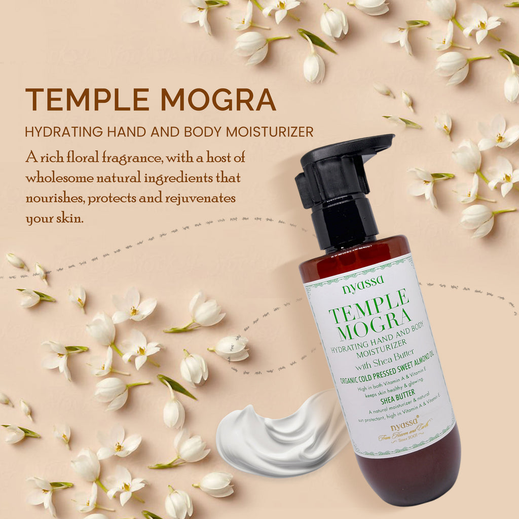 Temple Mogra Hand And Body Moisturizer