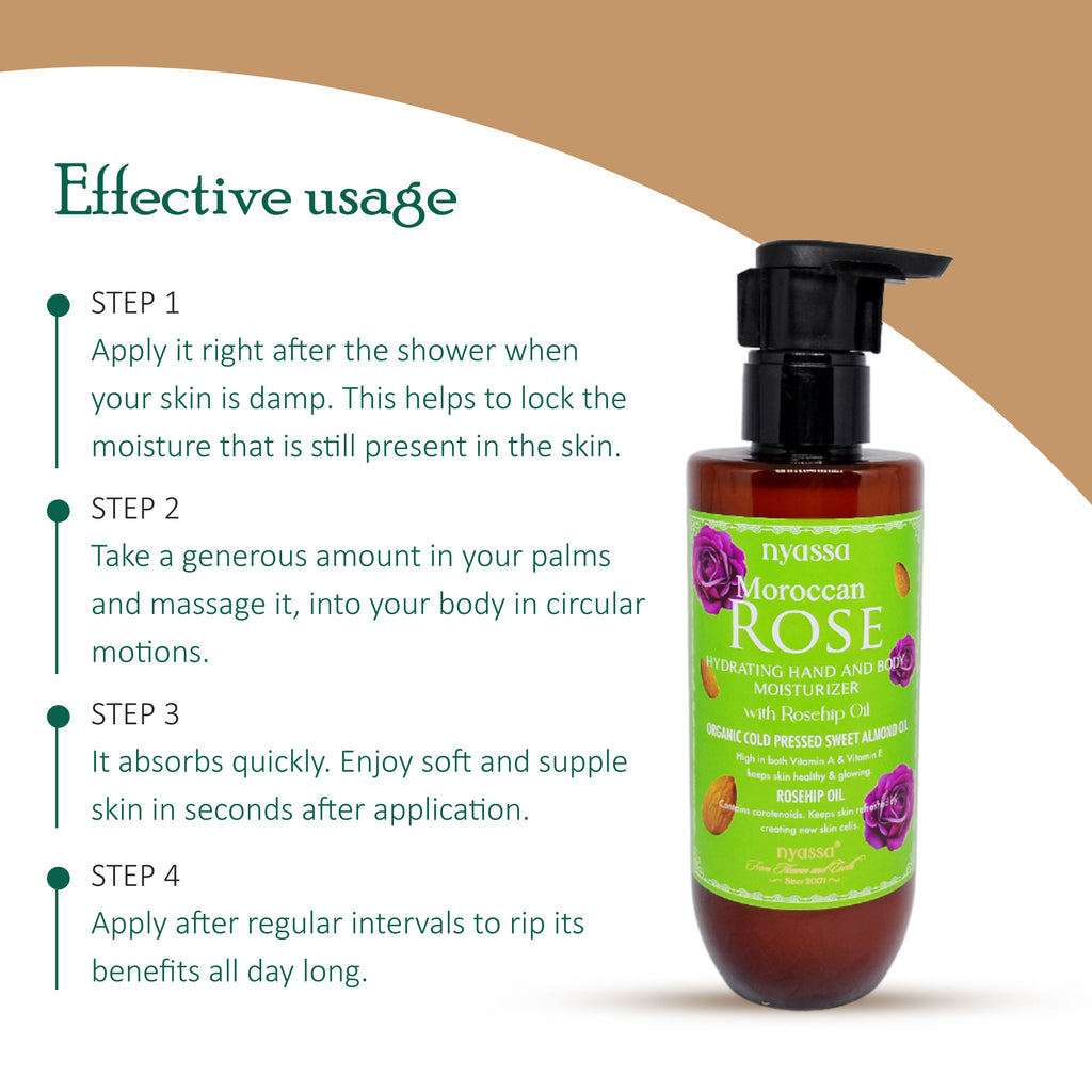 Moroccan Rose Hand And Body Moisturizer