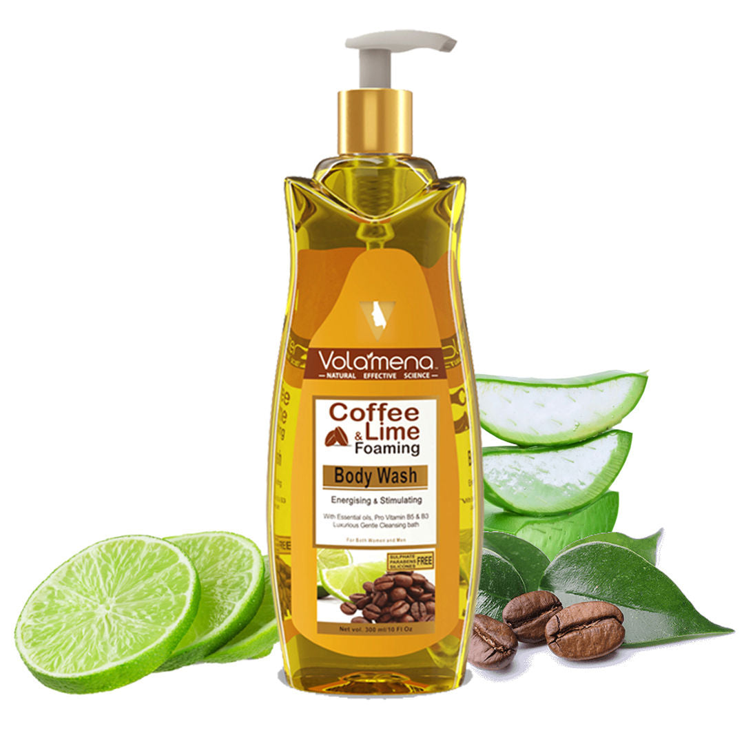 Coffee And Lime Foaming Body Wash