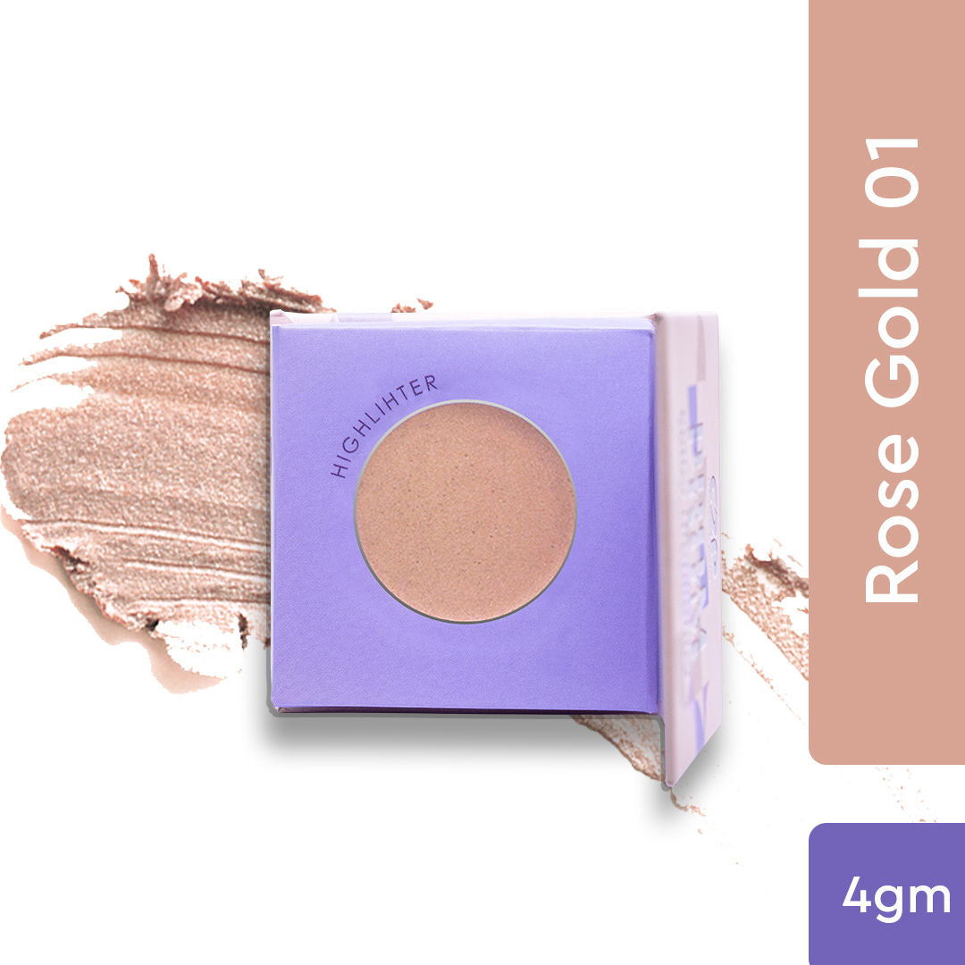 Prom Butter Highlighter Ultra HD Dewy Creamy Matte Finish - Rose Quartz 01