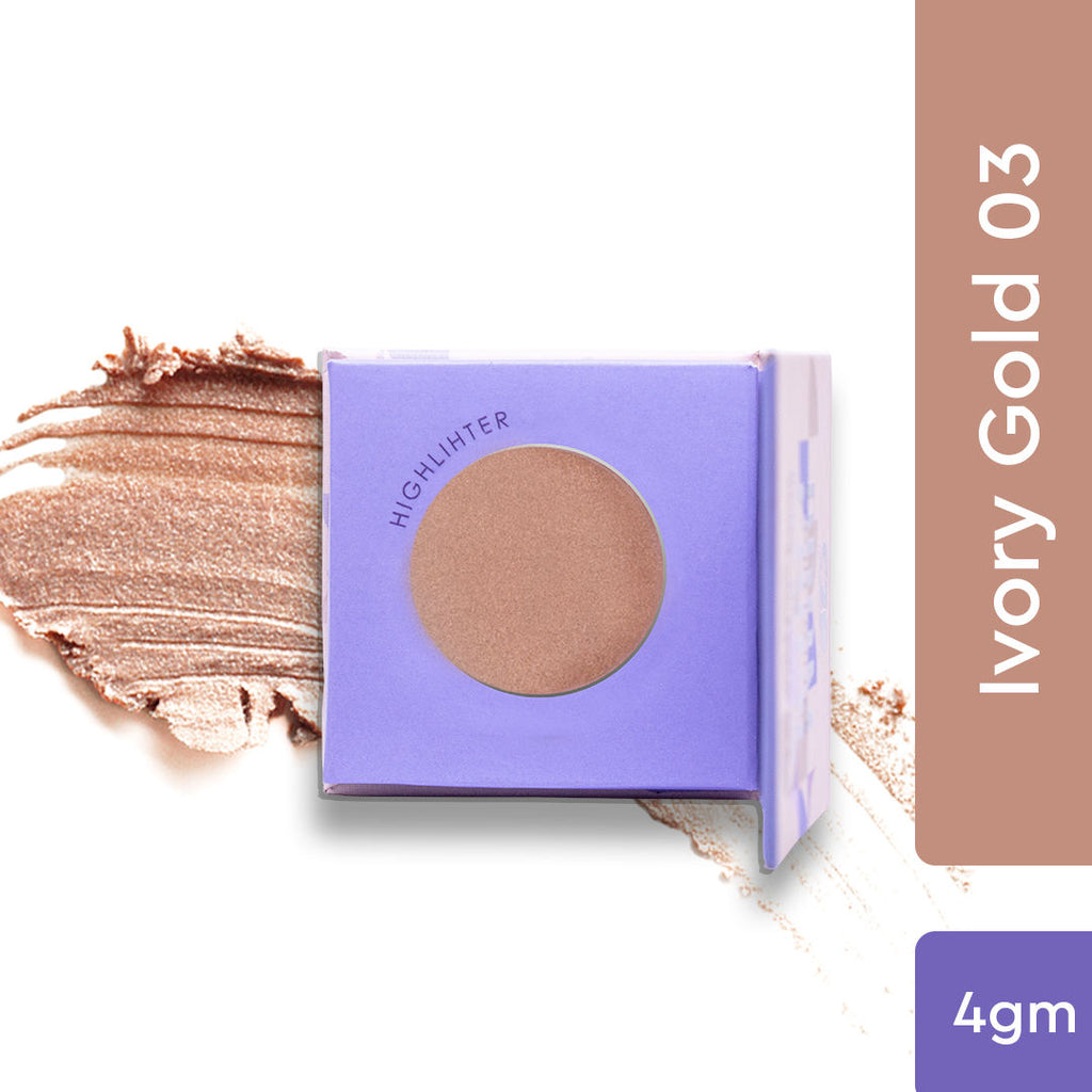 Prom Butter Highlighter Ultra HD Dewy Creamy Matte Finish - Opal 03