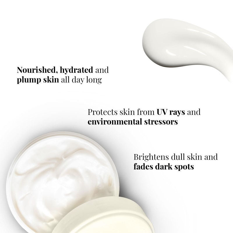 Day Cream - Vitamins B3, C, E, Shea Butter & Glycerin, Mineral Oil & Silicone Free