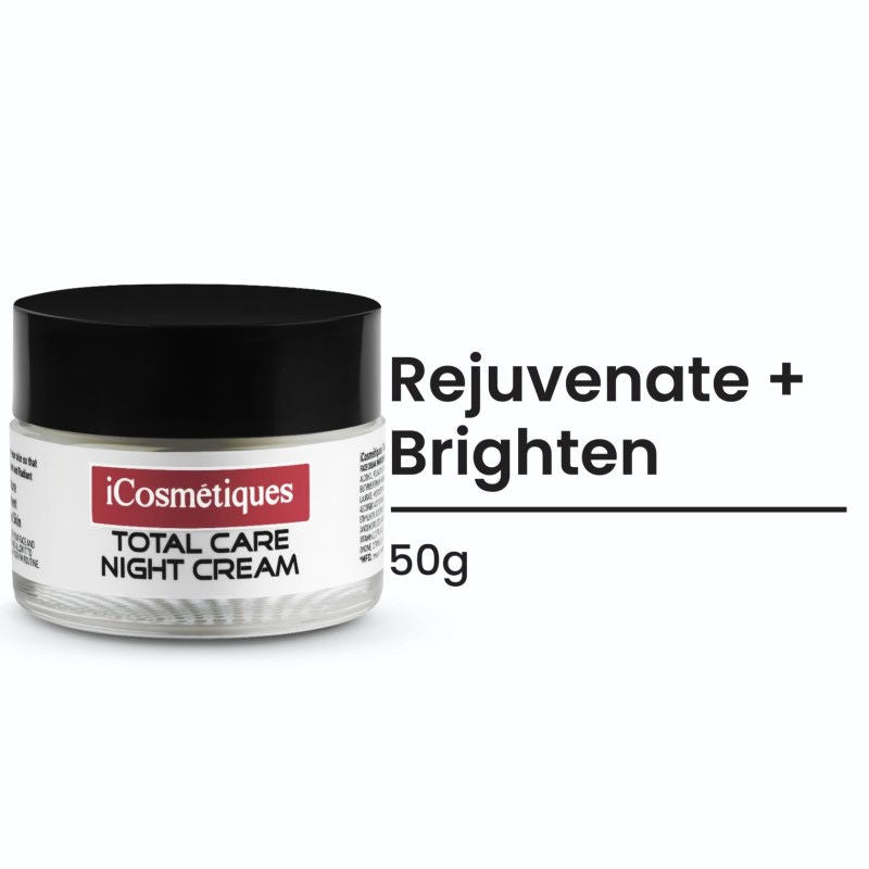 Night Cream - Vitamins B3, C, E, Deep Hydration & Glow, Mineral Oil & Silicone-Free