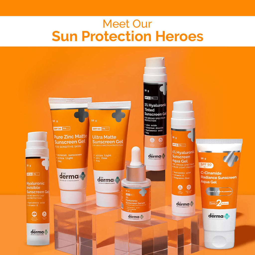 C-Cinamide Sunscreen SPF 50 Aqua Gel PA++++ With Vitamin C & Niacinamide