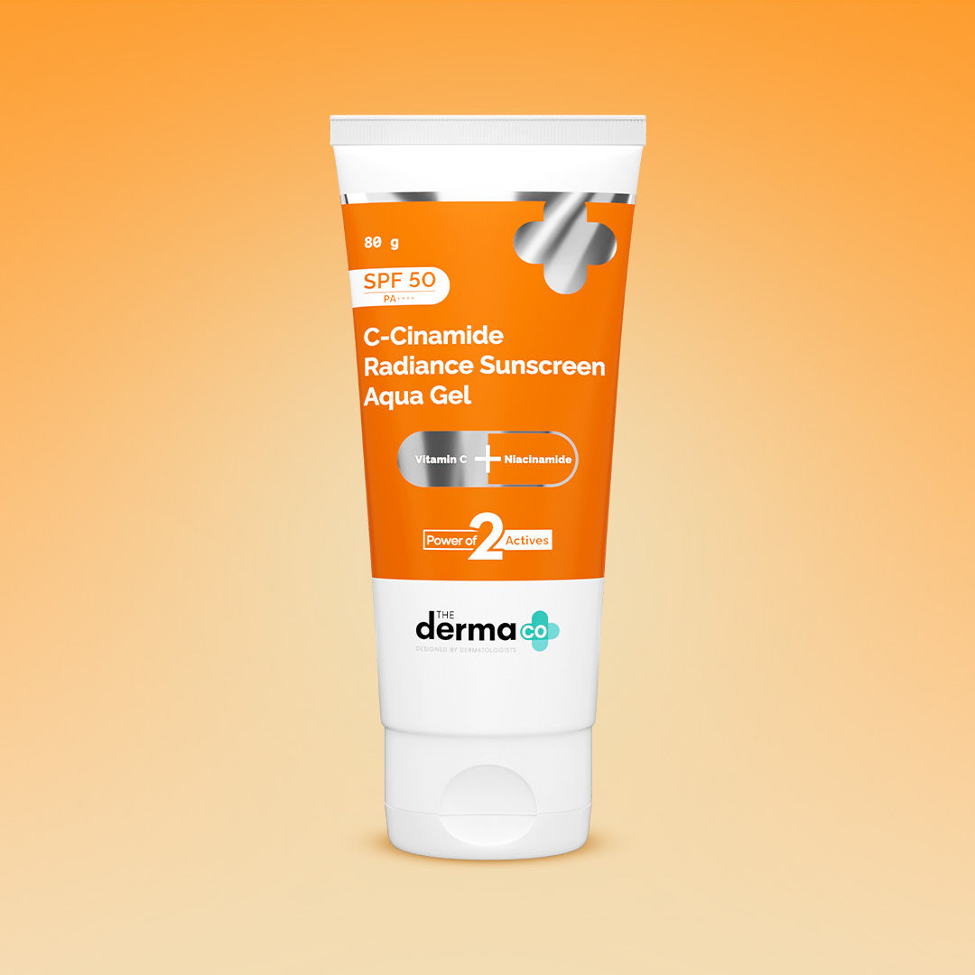 C-Cinamide Sunscreen SPF 50 Aqua Gel PA++++ With Vitamin C & Niacinamide