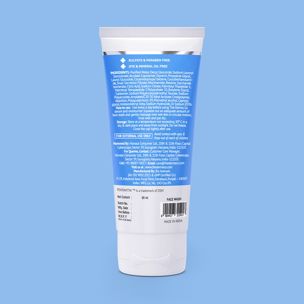 Snail Peptide 96 Hydrating Face Wash