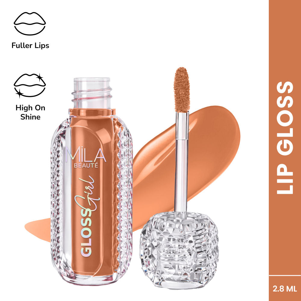 Gloss Girl Lip Gloss with Fuller-Lip Effect & Extra Hydration - 01 No Filter