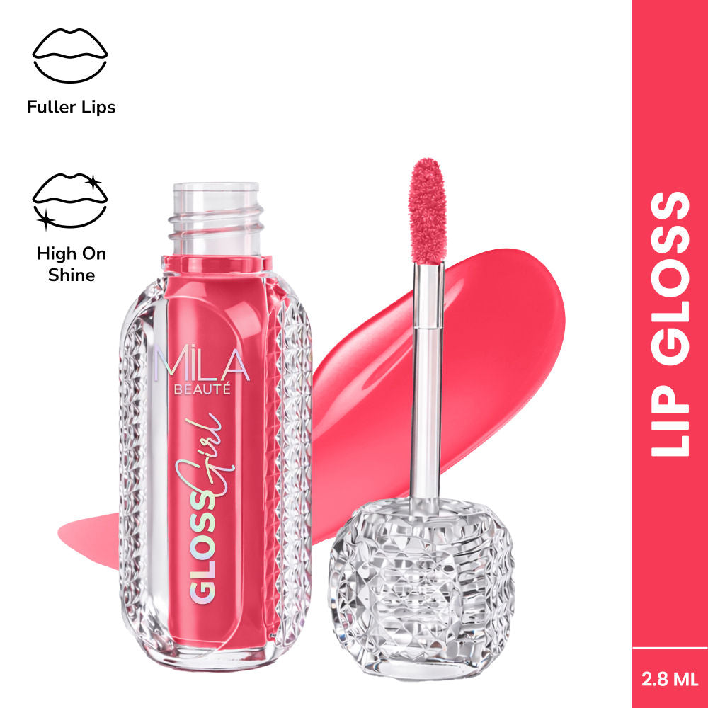 Gloss Girl Lip Gloss with Fuller-Lip Effect & Extra Hydration - 08 Speed Dial