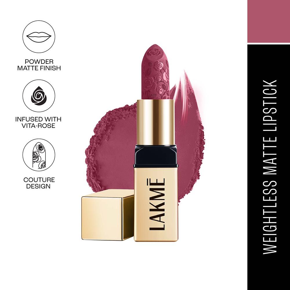 Rouge Bloom Powder Matte Lipstick - Pink Tulip 203