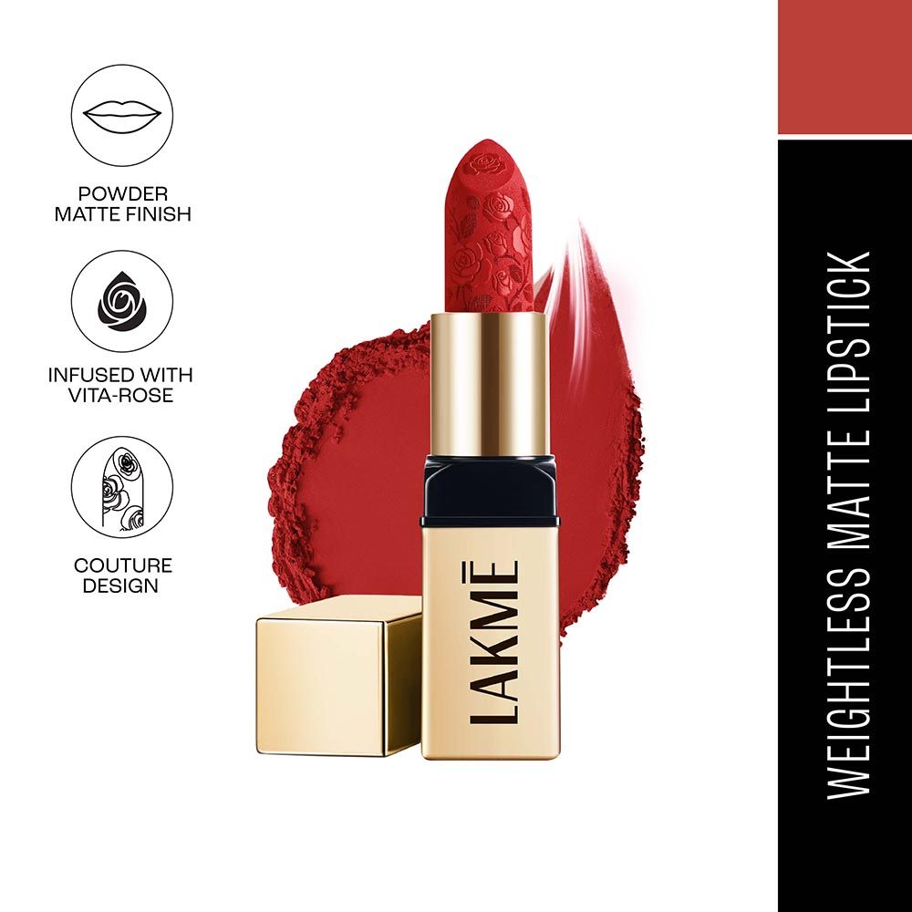 Rouge Bloom Powder Matte Lipstick - Scarlet Rose 209