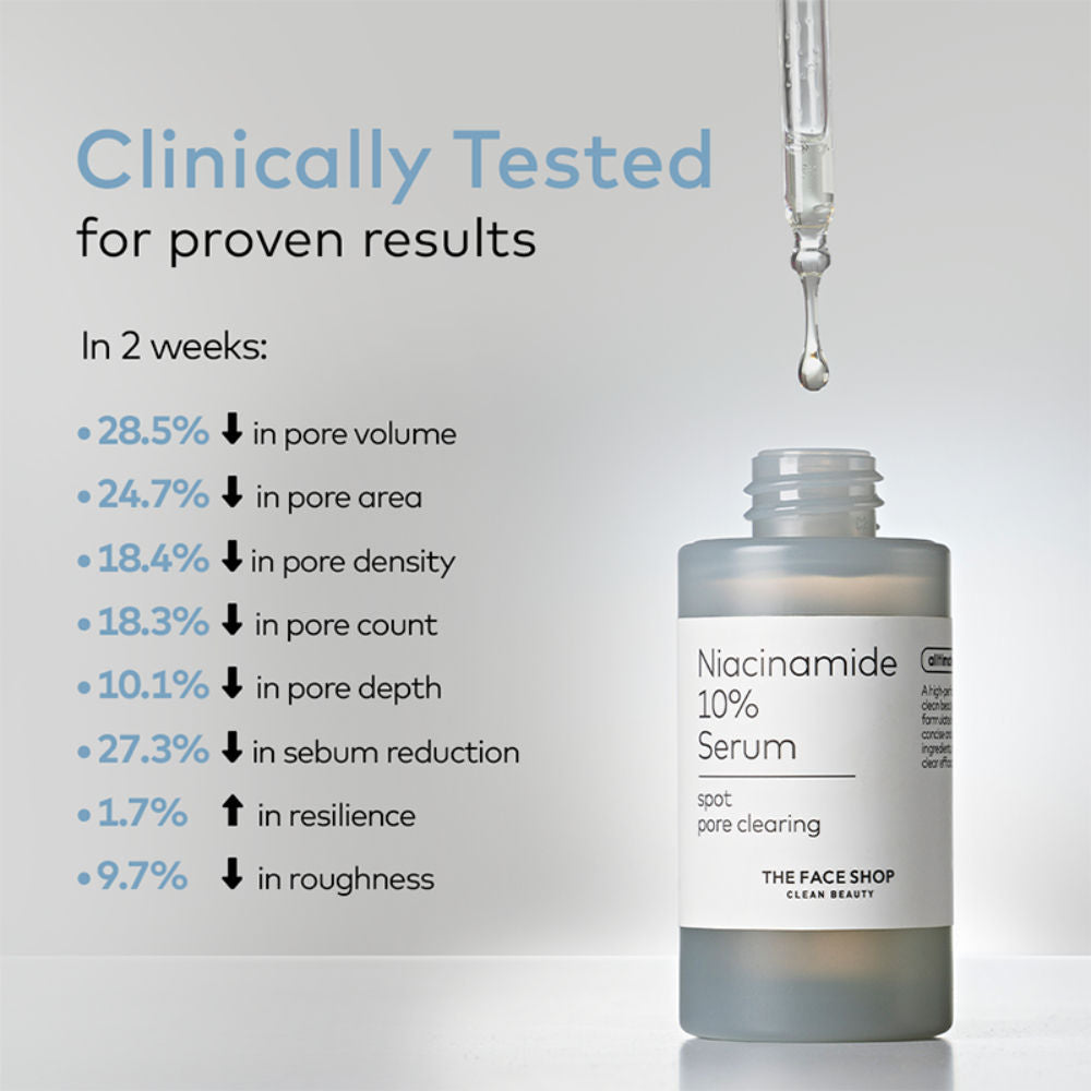 Alltimate Niacinamide 10% Korean Serum - Reduces Oil & Minimizes Pores, for Oily Skin