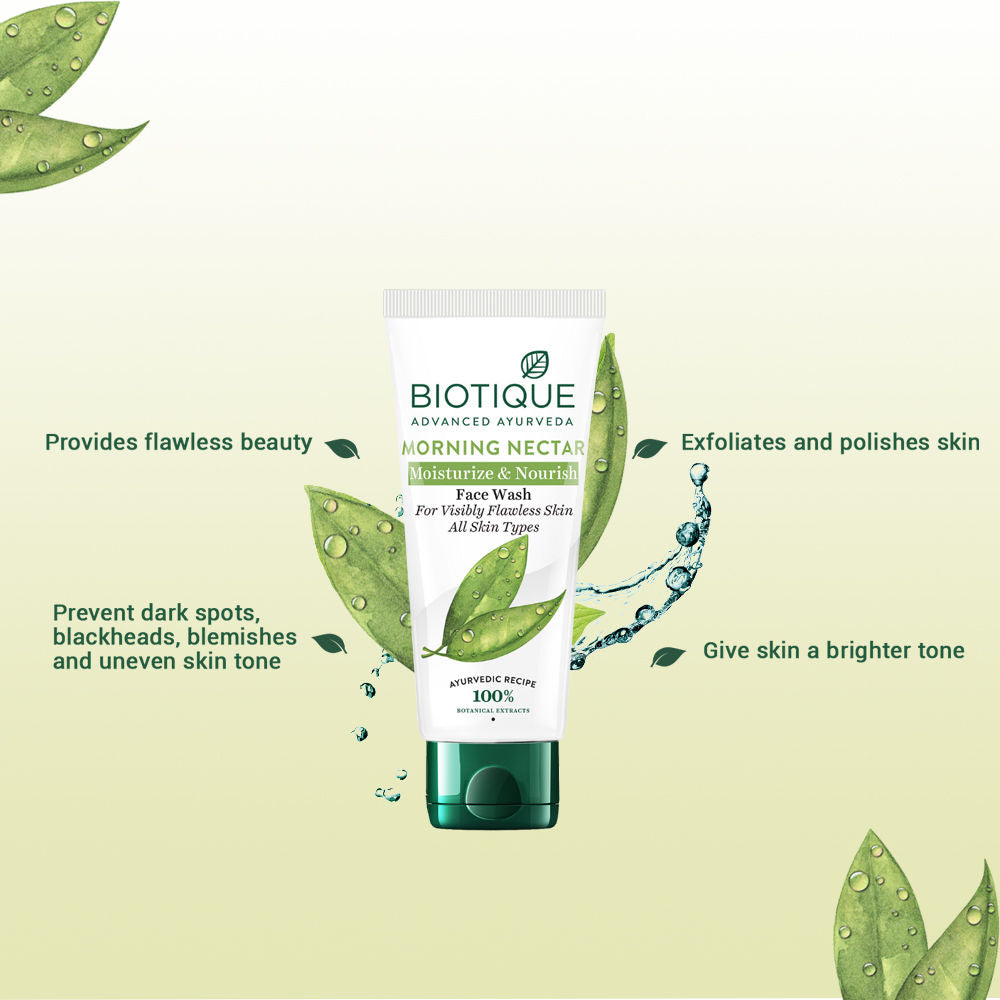 Bio Morning Nectar Visibly Whitening Face Wash (All Skin Types)