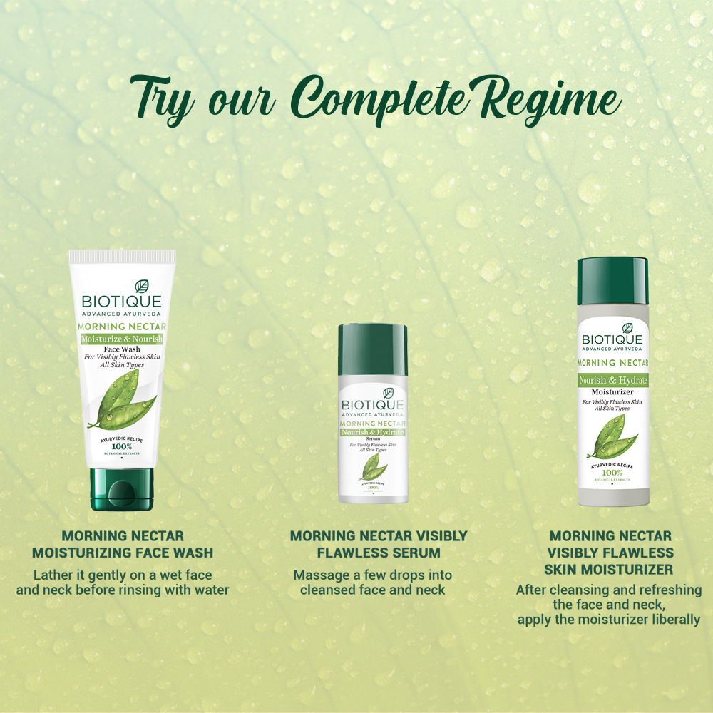 Bio Morning Nectar Visibly Whitening Face Wash (All Skin Types)