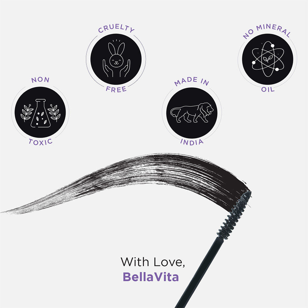 Intense Drama Waterproof, Lengthening & Volumising Mascara Black