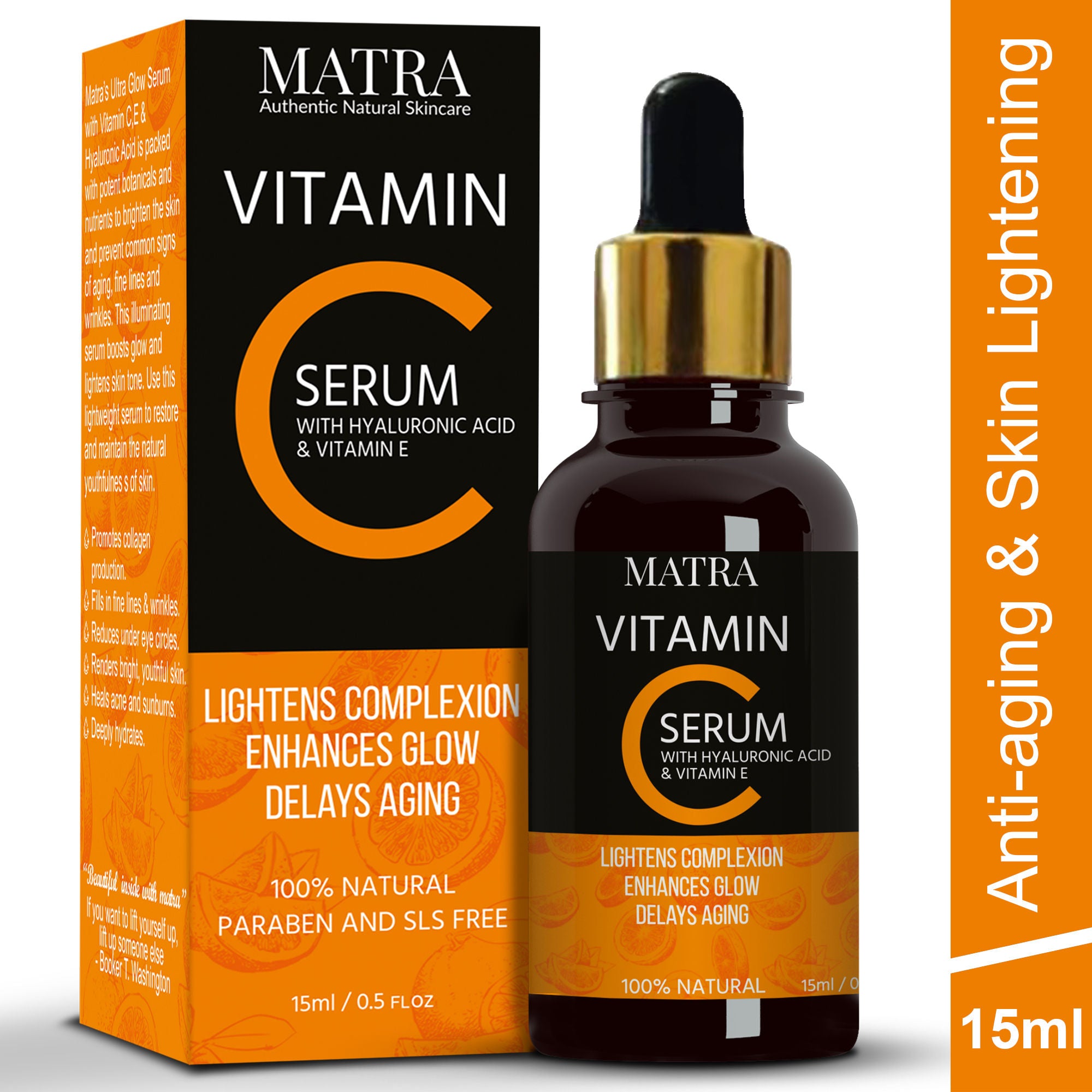 Vitamin C Ultra Glow Serum Helps Lightening Complexion & Delays Aging