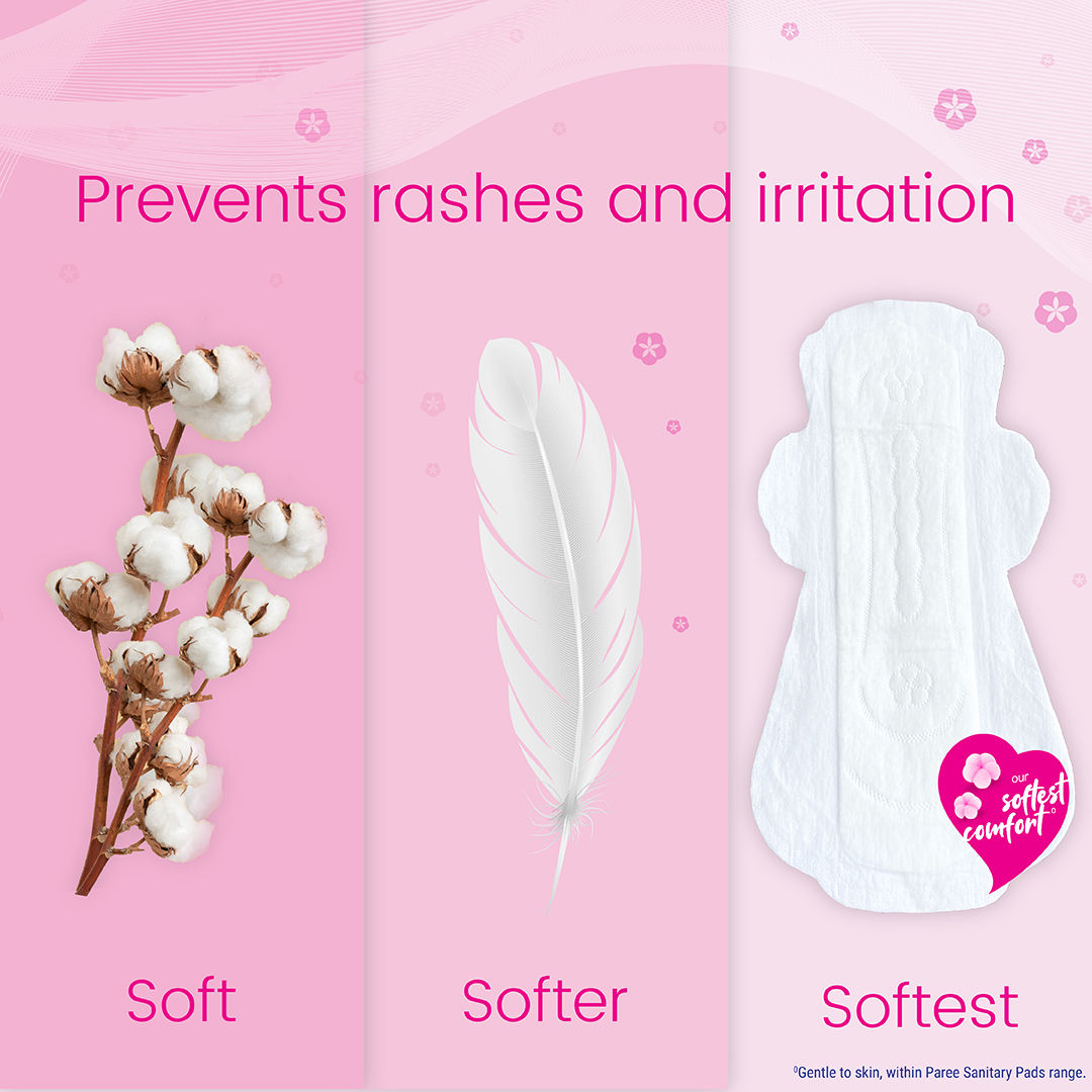 Ultra Thinz 30 Sanitary Pads Soft &Thin Pads Double Feathers for Extra Coverage