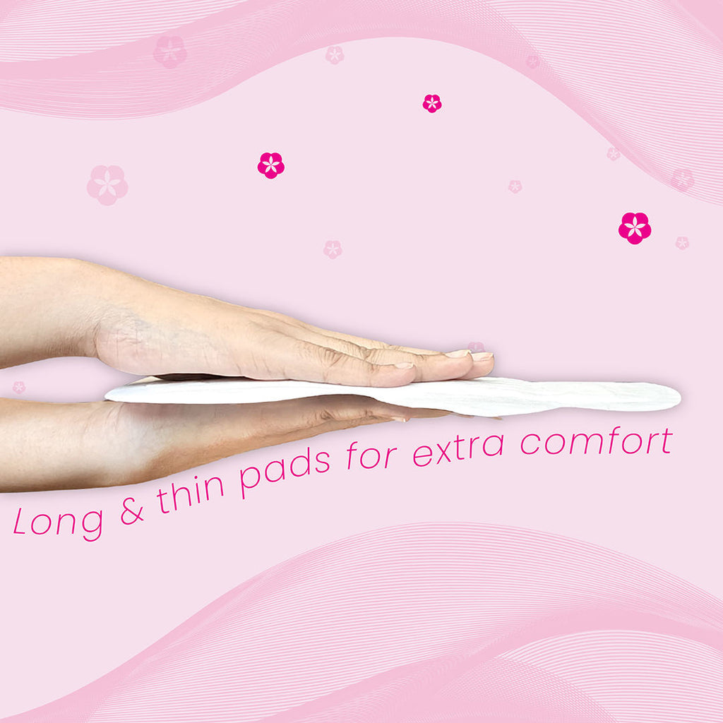 Ultra Thinz 30 Sanitary Pads Soft &Thin Pads Double Feathers for Extra Coverage