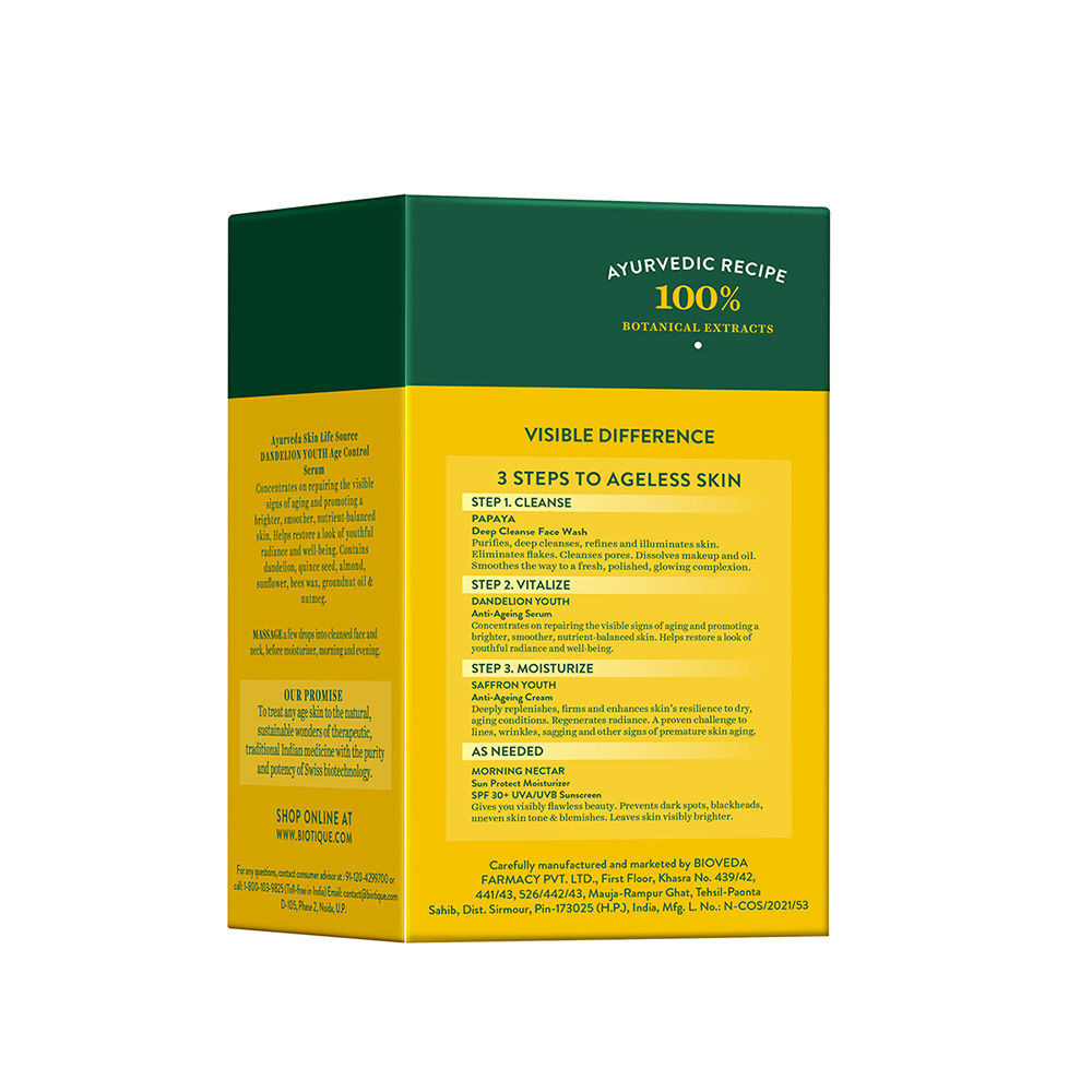 Dandelion Youth Anti-Ageing Serum