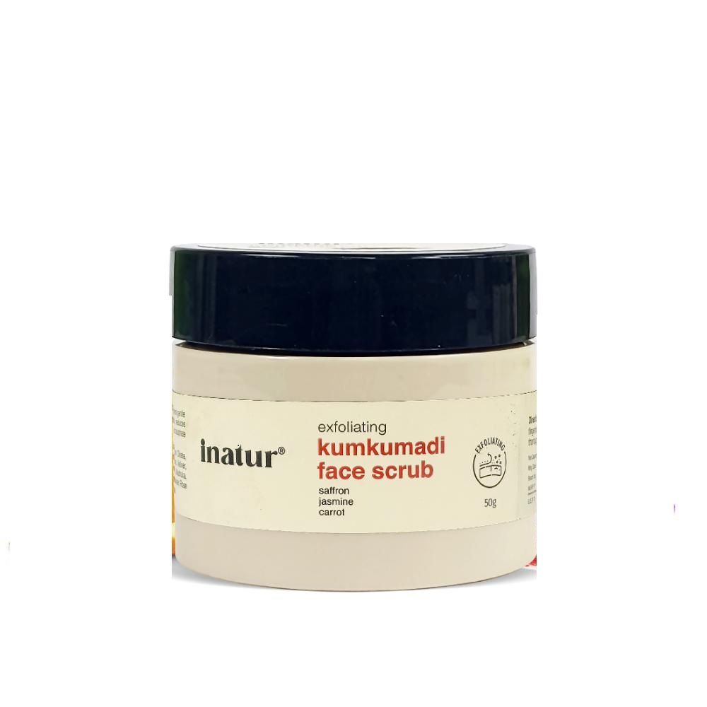 Kumkumadi Face Scrub, Ayurvedic Exfoliator, Brightens Skin, Evens Tone, for Men & Women