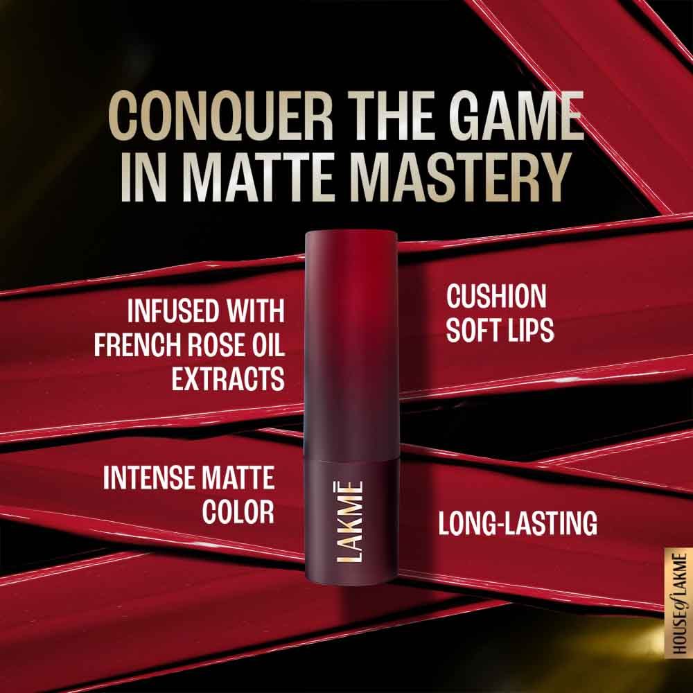 Forever Matte Lipstick, Made With French Rose Oil Extracts