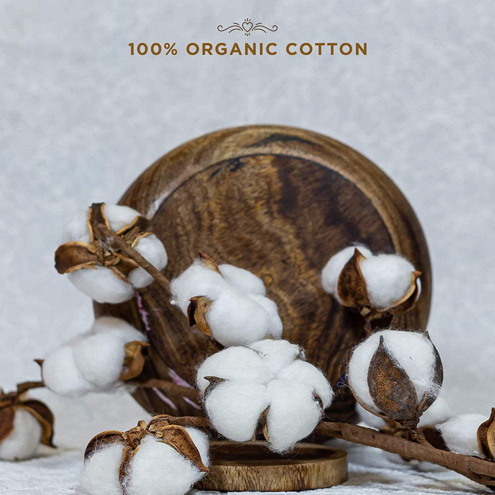 100% Organic Cotton Biodegradable Sanitary Pads Leak Proof, Soft And Rash Free Period Protection 312mm Bamboo Core Overnight