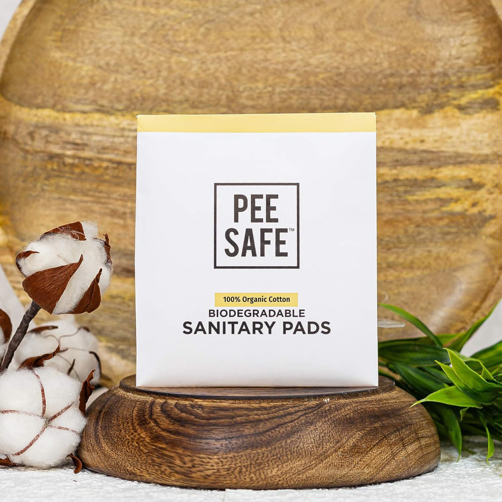 Biodegradable Sanitary Pads-Leak-Proof, Soft, And Rash-Free Period Protection (Regular, 10Pcs)