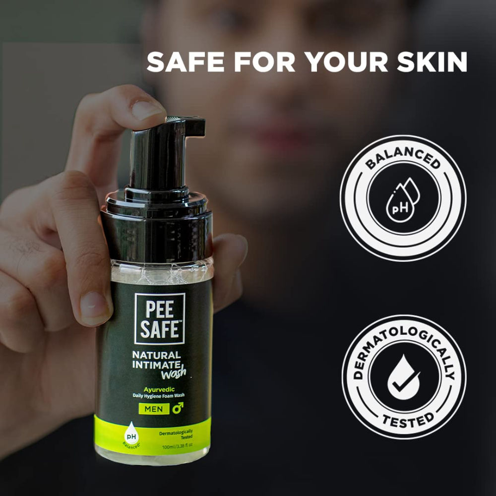 Intimate Wash For Men With Aloevera And Tea Tree For Ichiness & Odour (100ml)