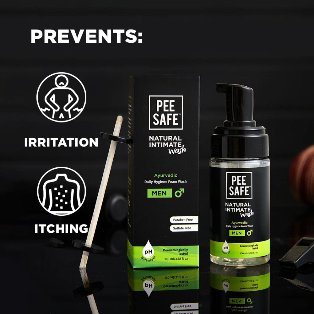 Intimate Wash For Men With Aloevera And Tea Tree For Ichiness & Odour (100ml)