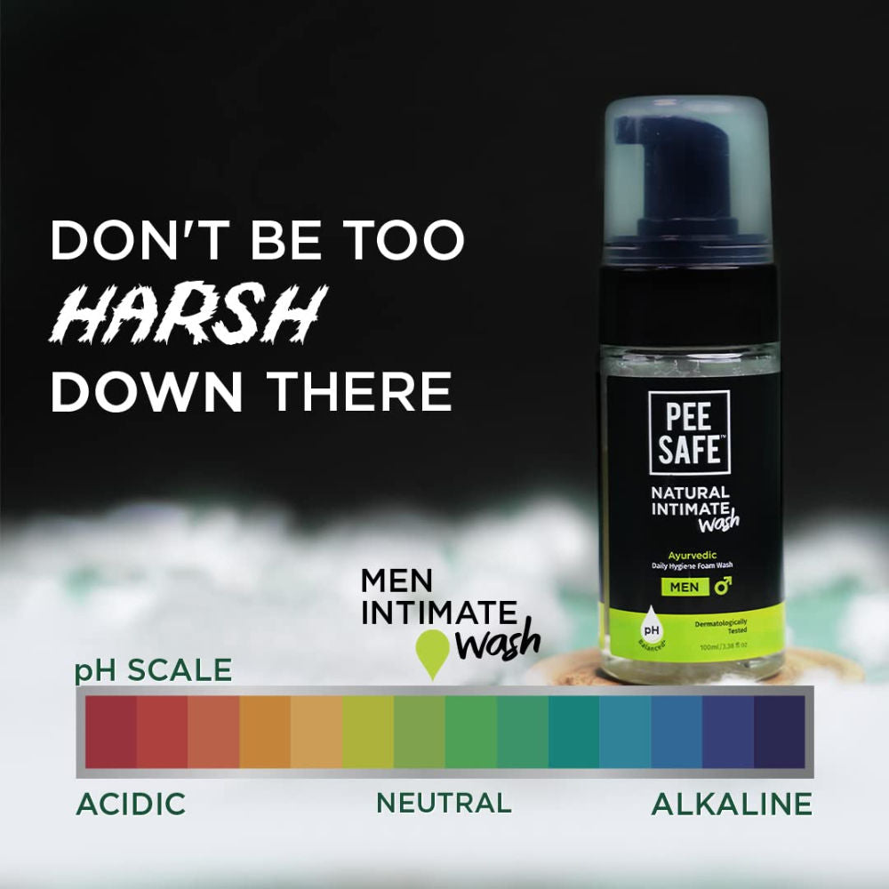 Intimate Wash For Men With Aloevera And Tea Tree For Ichiness & Odour (100ml)
