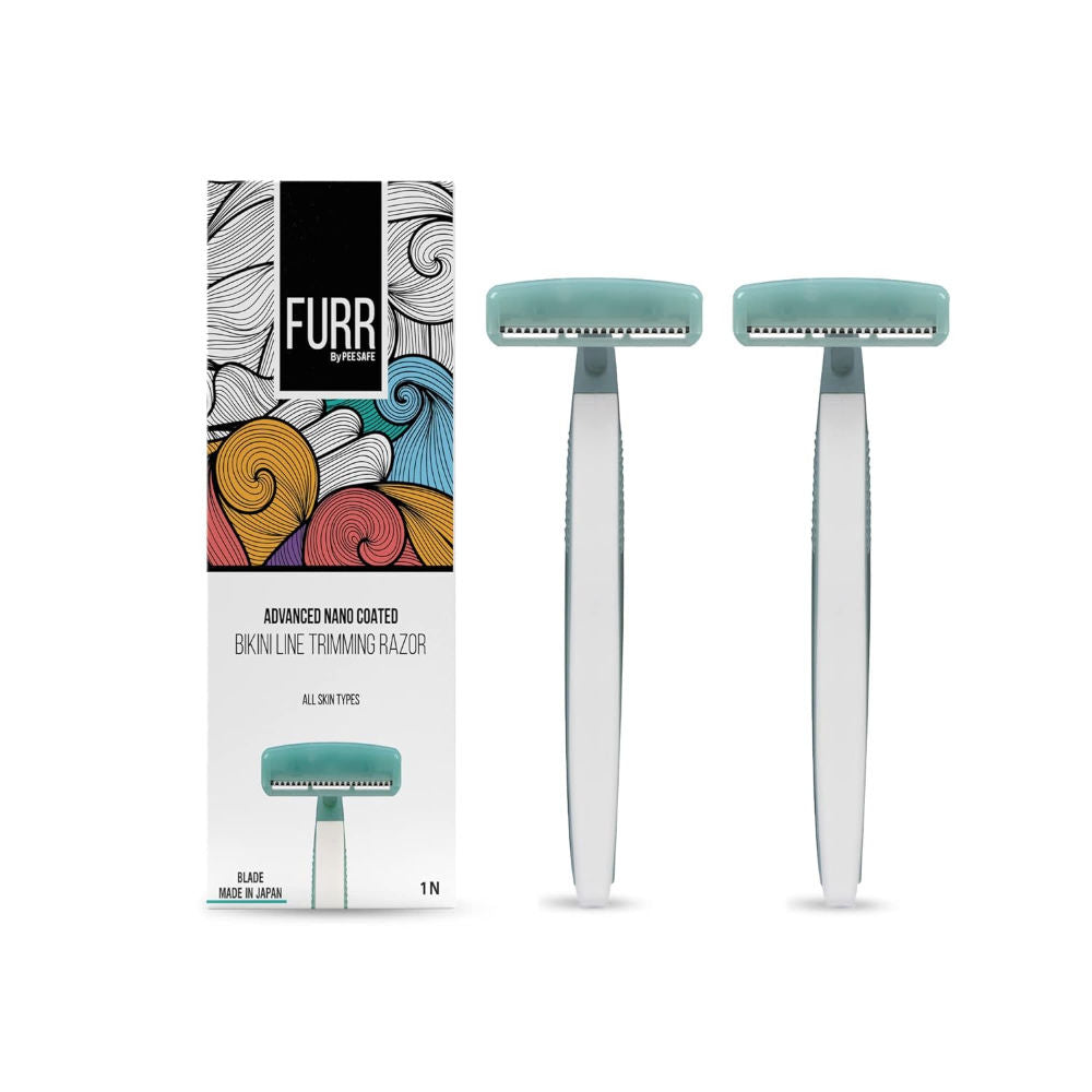 Reusable Bikini Line Trimming Razor For Painless And Rash-Free Hair Removal - 2pcs