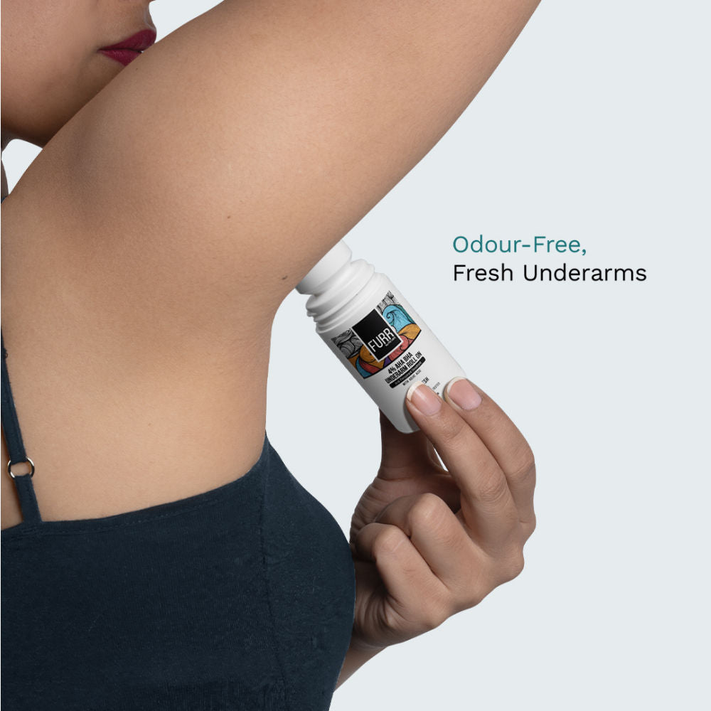 4% AHA BHA Underarm Roll On With Kojic Acid