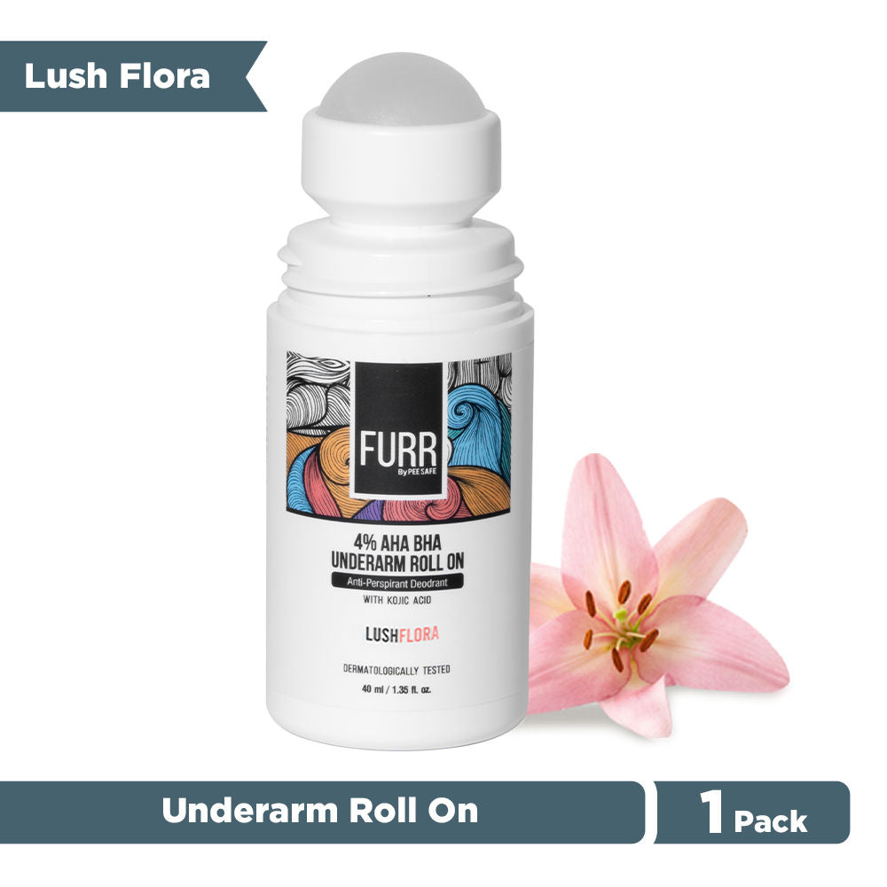 4% AHA BHA Underarm Roll On with Kojic Acid