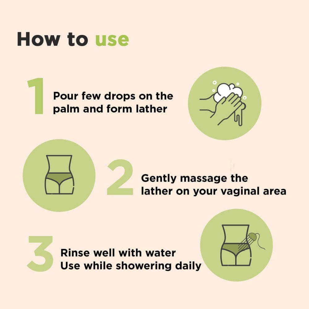 Intimate Wash For Women - Lemongrass Fragrance & 100% Alcohol-Free, Paraben-Free
