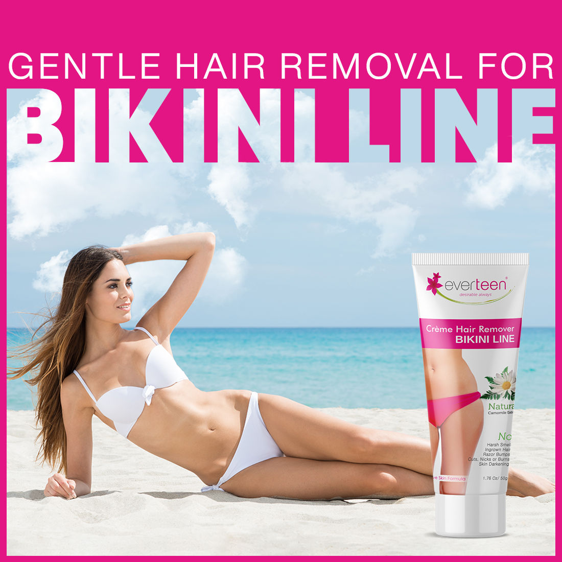 Bikini Line Hair Remover Cream