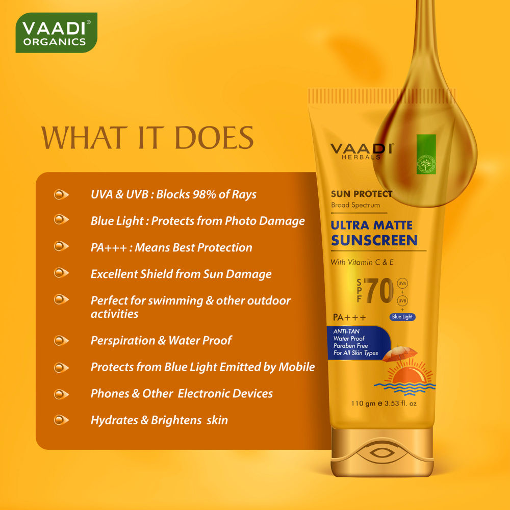 Ultra Matte Sunscreen SPF 70