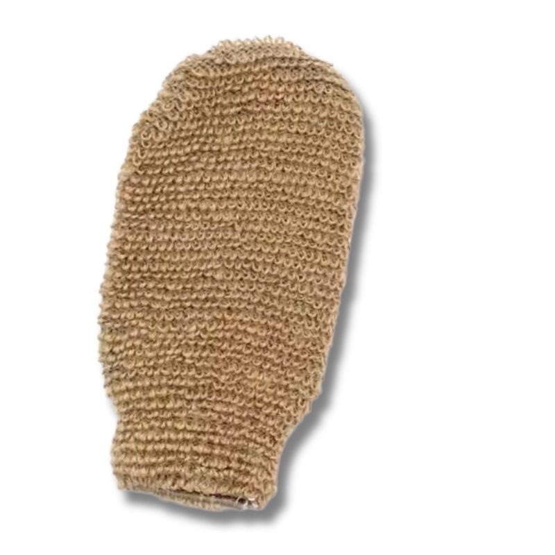 100% Natural Jute Deep Exfoliating Loofah Glove