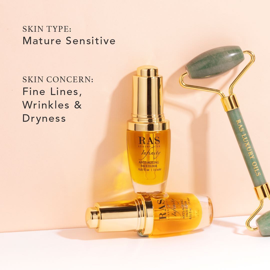 Infinity Anti - Ageing Face Elixir, Lightweight Serum With Vitamin C, A, B5