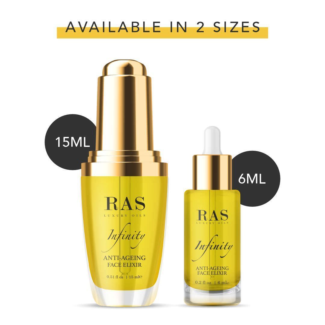 Infinity Anti - Ageing Face Elixir, Lightweight Serum With Vitamin C, A, B5