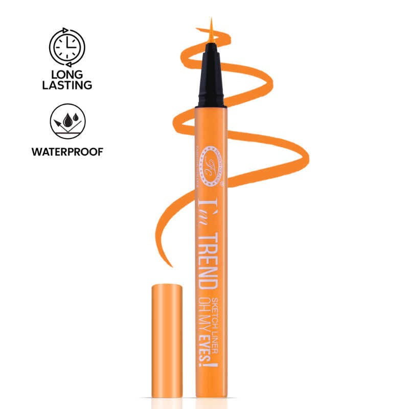 I'M Trend Sketch Eyes Liner - Vitality Orange