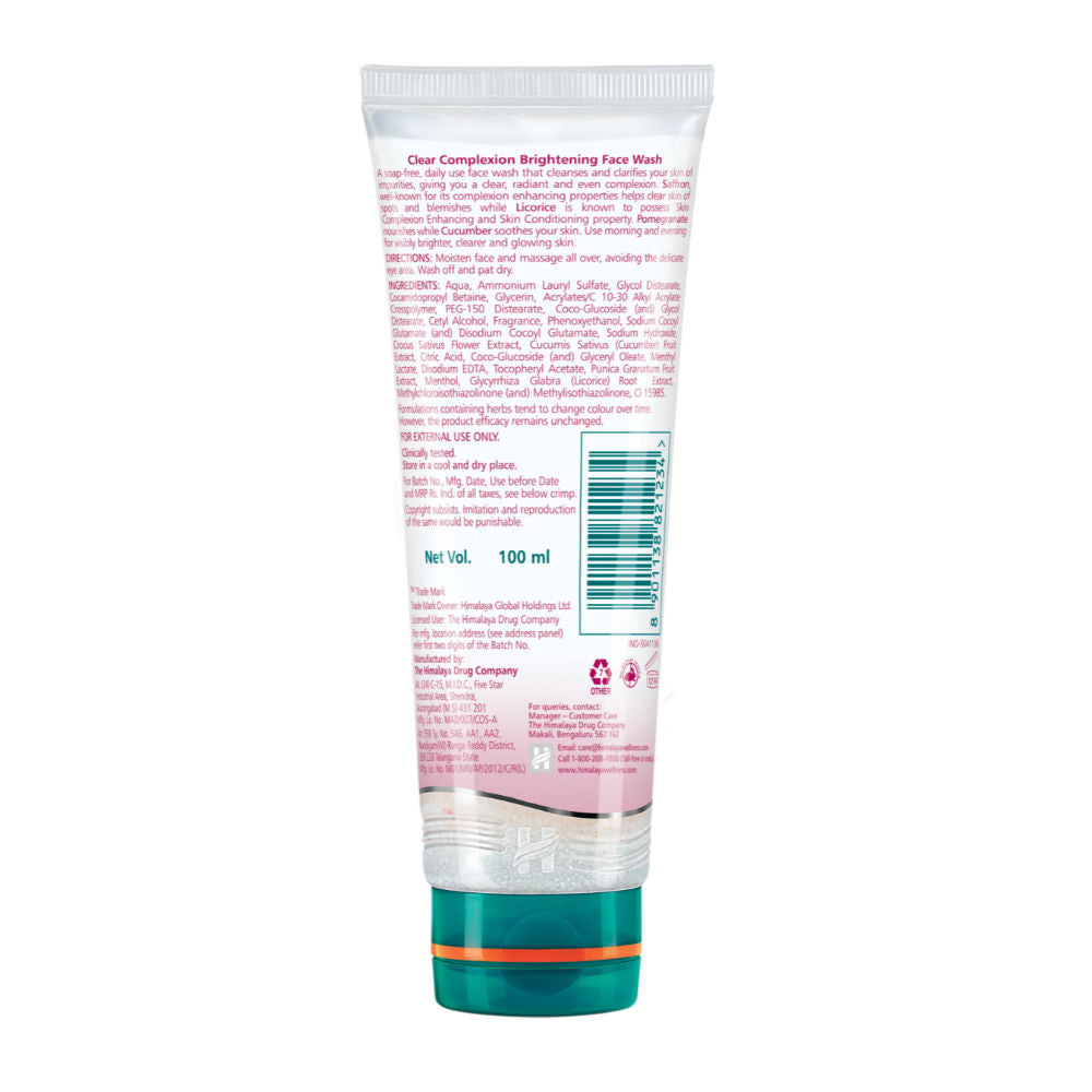 Clear Complexion Brightening Face Wash