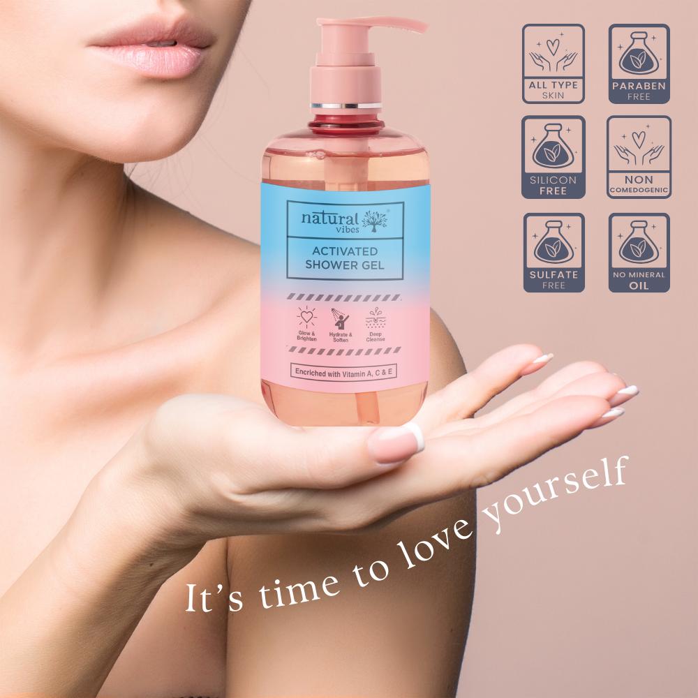 Activated Shower Gel Body Wash