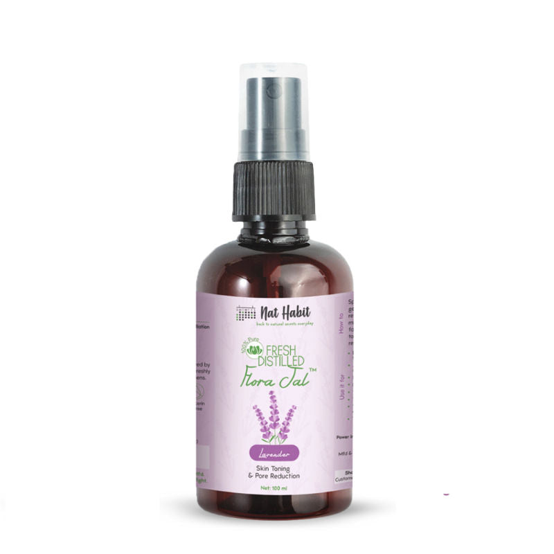 100% Pure Lavender Jal - Toner & Face Mist for Pore Reduction, Acne Control & Hydration
