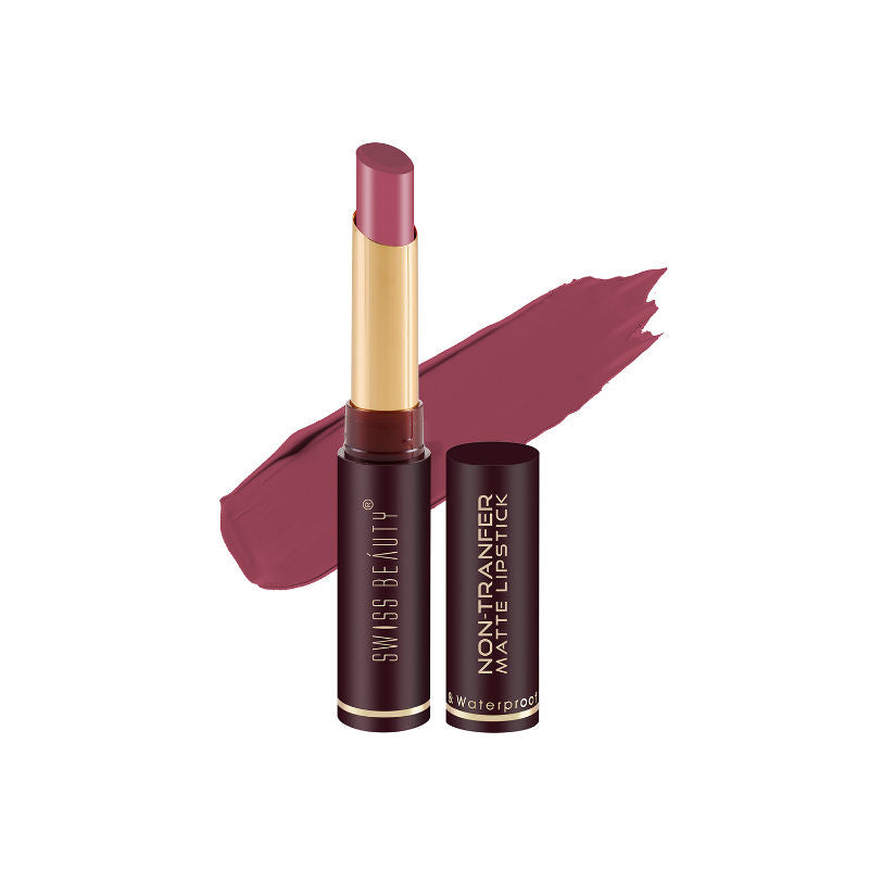Non-Transfer Matte Lipstick - 7 Mauve Blush